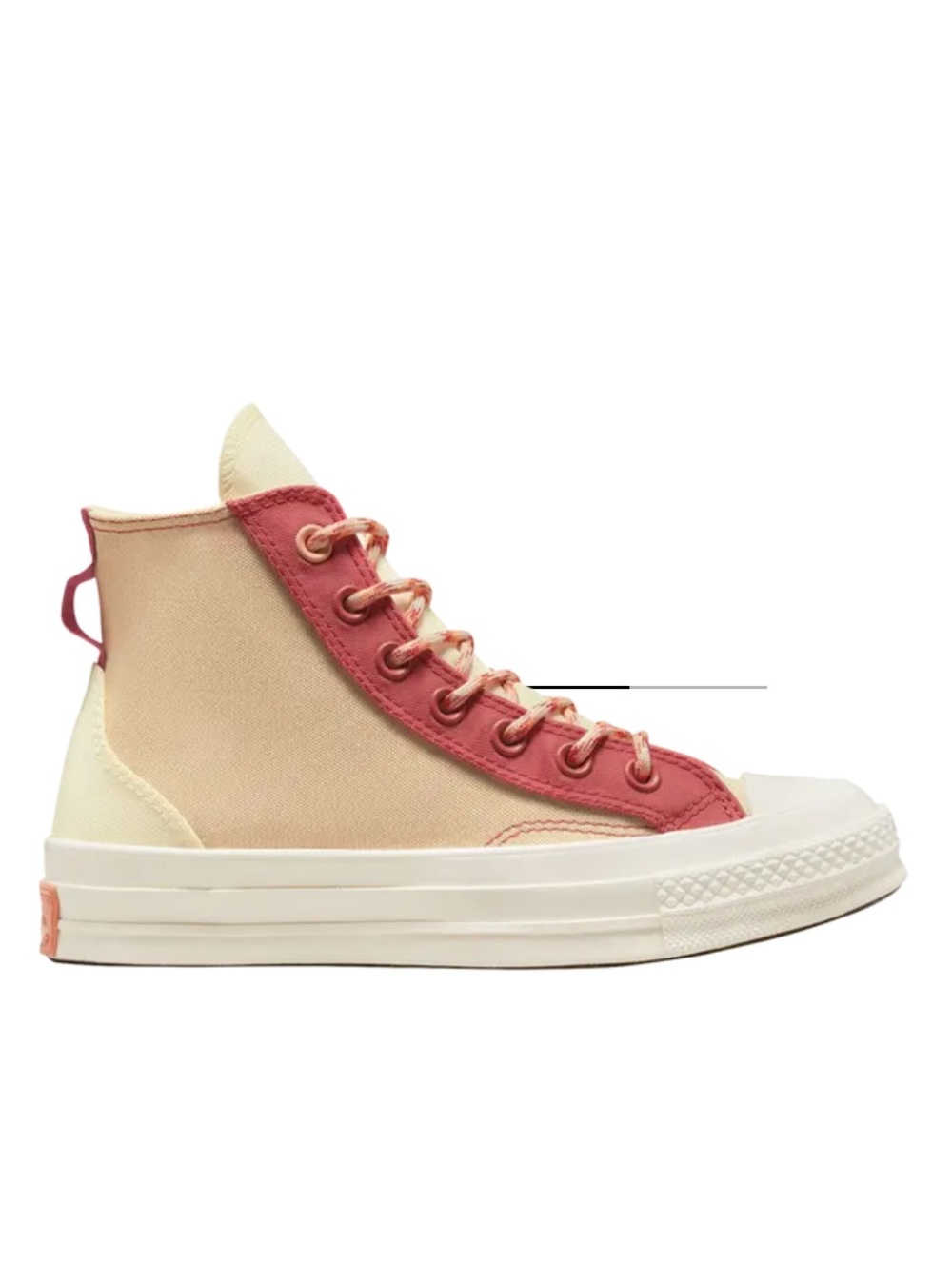 Converse Chuck 70 High Colorblock Overlay Men 5.5/Women 7.5 Rhubarb Pie A05128C
